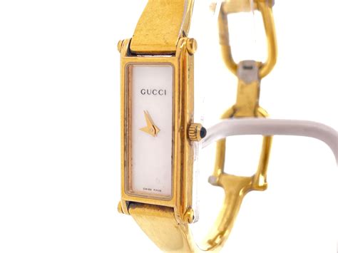 gucci 1500 gold watch|Gucci 1500 watch gold.